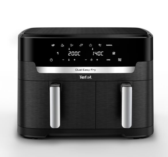 Tefal Dual XXL Easy Fry Forrólevegős sütő 11l