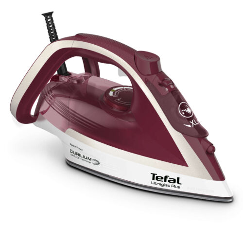 Tefal Ultimate Pure FV6810E0 vasaló Gőzölős vasaló 2800 W Vörös