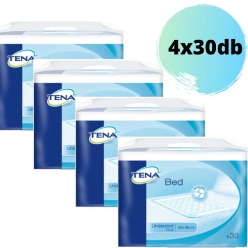 Tena Bed Secure Zone Plus Betegalátét - Nagy kiszerelés 60x90cm (4x30db)