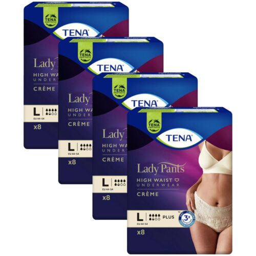 Tena Lady Pants Plus Creme Inkontinencia-fehérnemű magasított der...