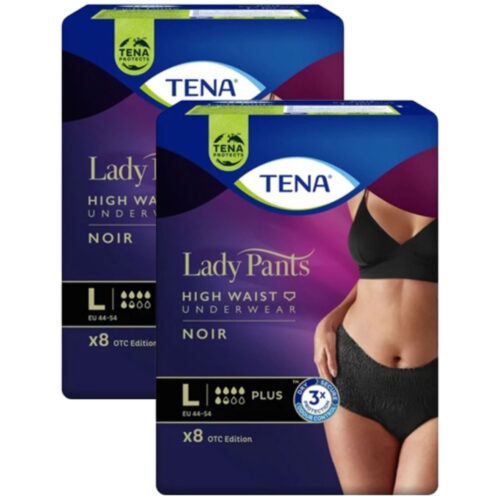 Tena Lady Pants Plus Noir Inkontinencia-fehérnemű magasított deré...