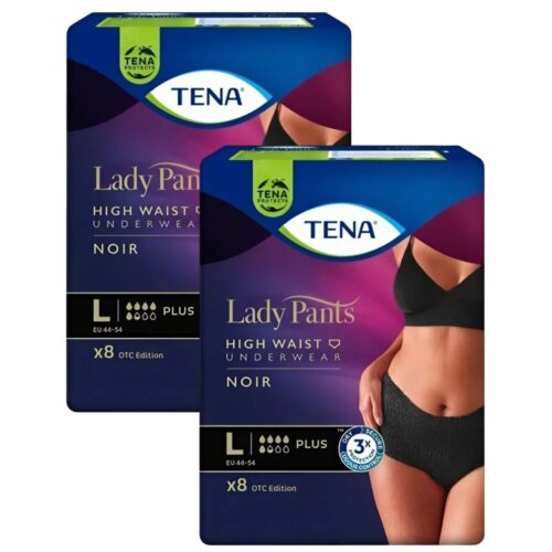 Tena Lady Pants Plus Noir Inkontinencia-fehérnemű magasított deré...