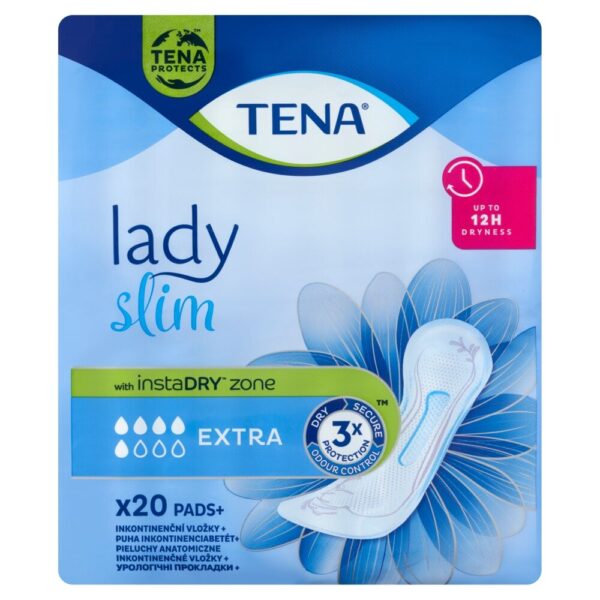 Tena Lady Slim Extra puha inkontinencia betét rendszeres vizeletv...