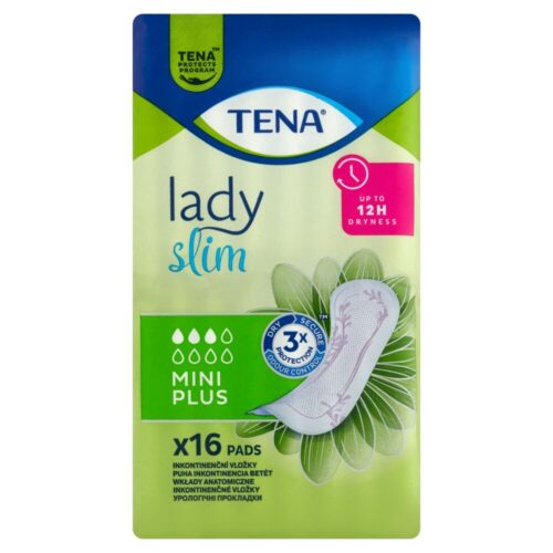 Tena Lady Slim Mini Plus puha inkontinencia betét 16db