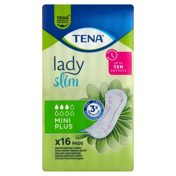 Tena Lady Slim Mini Plus puha inkontinencia betét 16db