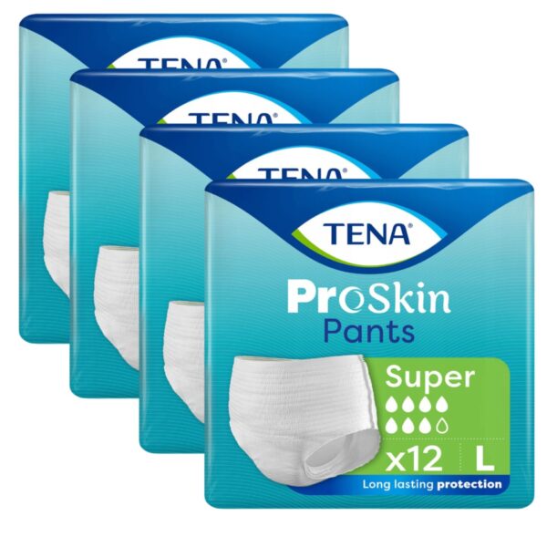 Tena Pants ProSkin Super Felnőtt Bugyipelenka L (4x12db)