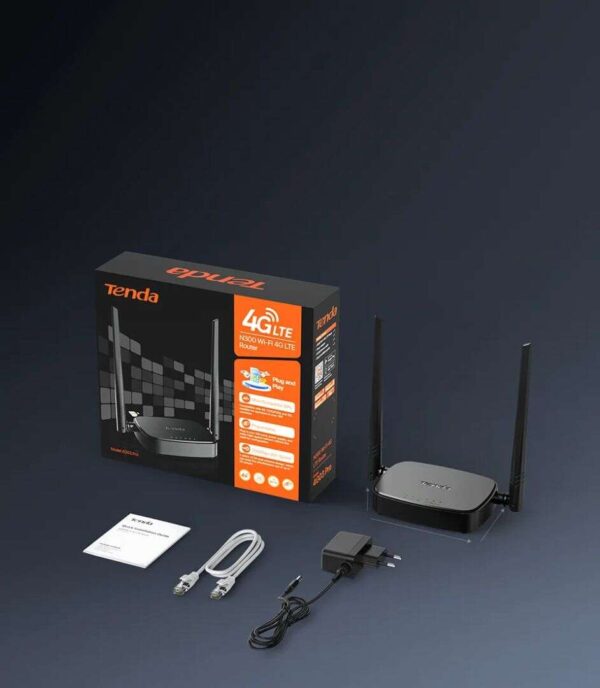 Tenda 4G03 Pro 4G LTE Router - 300 Mbps Wi-Fi