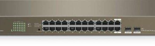 Tenda TEG1024F 24-Port Gigabit UnMenedzselhető Switch w/ 2 SFP Sl...