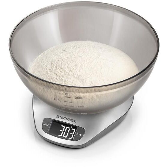 TESCOMA GrandCHEF digitális konyhai mérleg tálcával 5 kg (8595028409048)