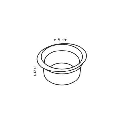 Tescoma GUSTO Muffin tálka ø 9 cm