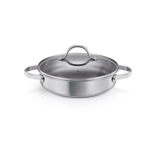 Tescoma SteelCRAFT mély serpenyő fedővel 24 cm