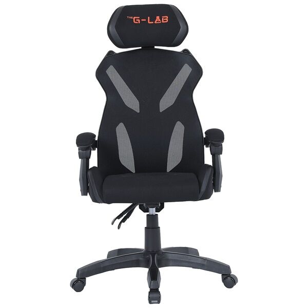 The G-Lab Gamer szék - KS BARIUM BLACK (fekete; állítható magassá...