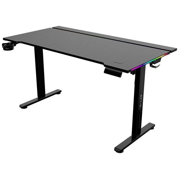 The G-Lab K-Desk Platinium Gamer Asztal - 140x75cm