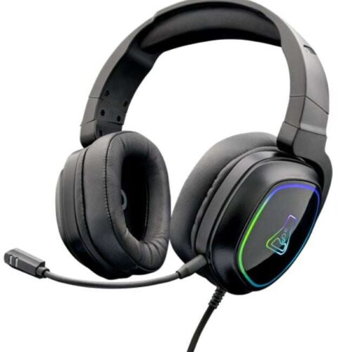 The G-Lab KORP RADIUM gaming headset fekete