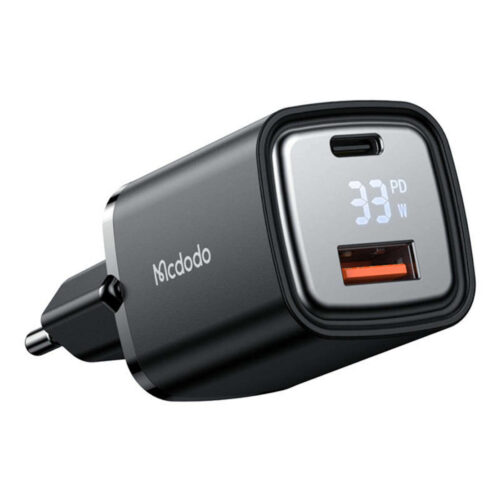 Töltő McDodo CH-1701 33W kijelzővel