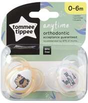 Tommee Tippee Anytime 2 darabos Játszócumi készlet 0-6hó+