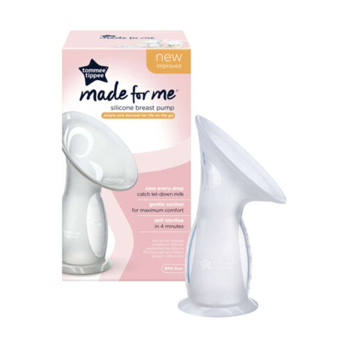 Tommee Tippee mellszívó kézi szilikon Made for me anyatejtárolóva...