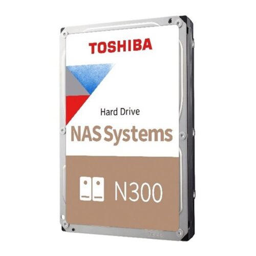 Toshiba  3.5" N300 High-Reliability 8TB  Retail  NAS  RAID-...