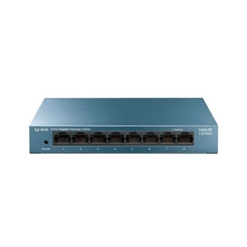 TP-Link LS108G Switch 8x1000Mbps Fémházas