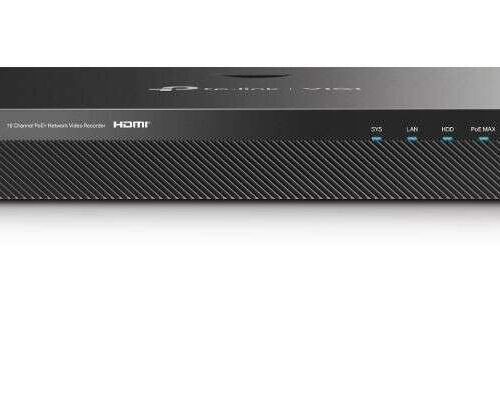 TP-Link VIGI NVR2016H-1 6MP NVR 16 csatornás videó rögzítő