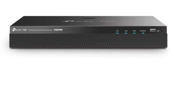 TP-Link VIGI NVR2016H-1 6MP NVR 16 csatornás videó rögzítő