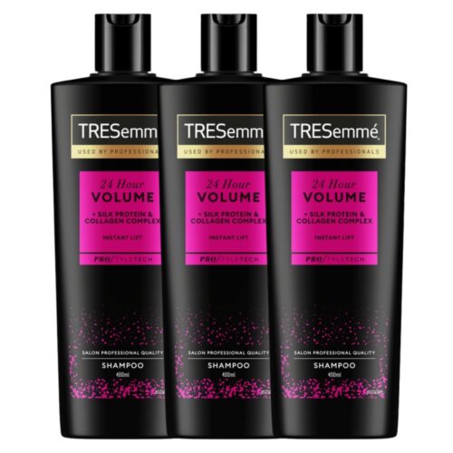TRESemmé 24H Volume Sampon vékony szálú hajra 3x400ml