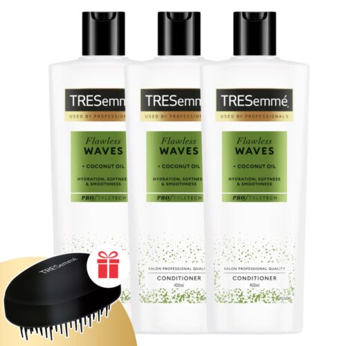 TRESemmé Flawless Waves Hajbalzsam hullámos és göndör hajra 3x400...