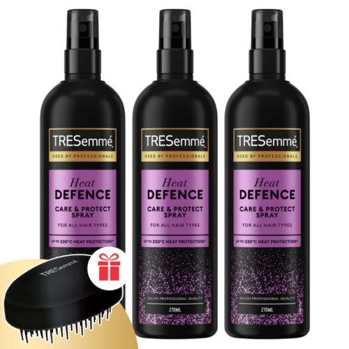 TRESemmé Hővédő spray minden hajtípusra 3x270ml + Ajándék TRESemmé fésű