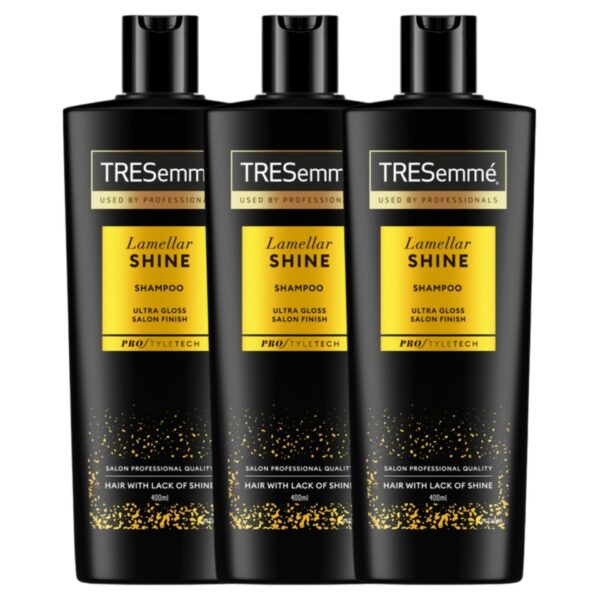 TRESemmé Lamellar Shine Sampon 3x400ml