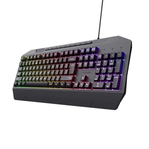 Trust GXT 836 Evocx RGB Vezetékes Gaming Billentyűzet - Magyar