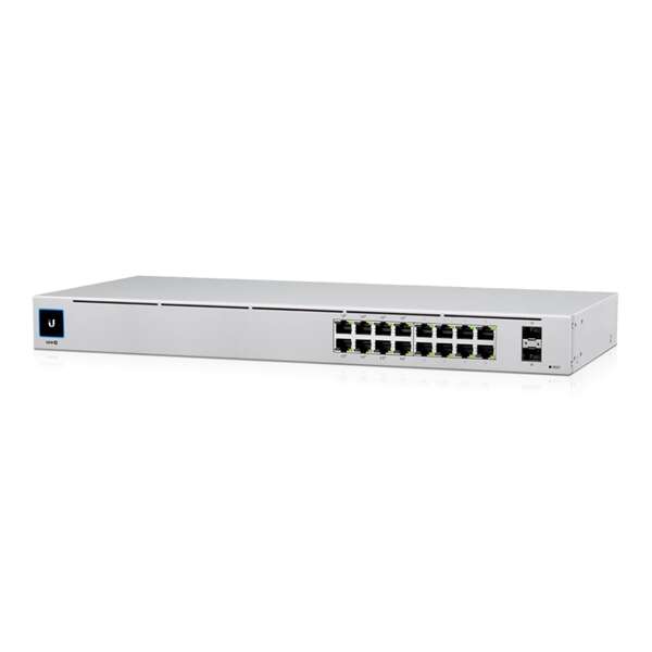 UBiQUiTi USW-16-POE Switch 16x1000Mbps (8xPOE+) + 2x1000Mbps SFP