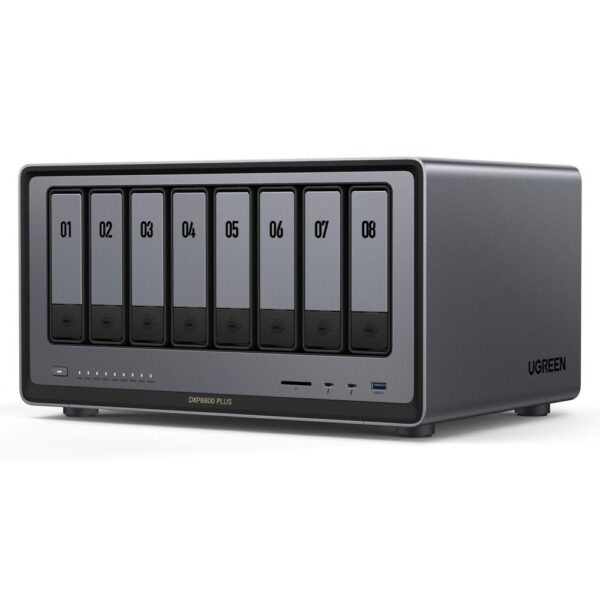Ugreen NASync DXP8800Plus NAS Asztali Intel® Core™ i5 i5-1235U 8...