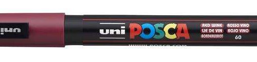 UNI Posca PC-3M Dekormarker - Vörösbor - 0