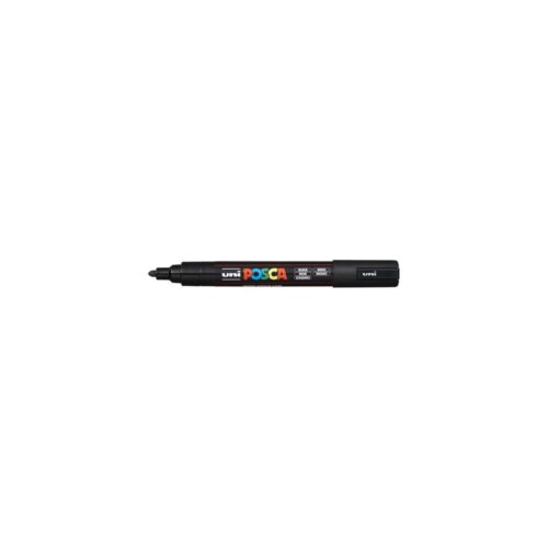 UNI Posca PC-5M Fekete Dekormarker - 1