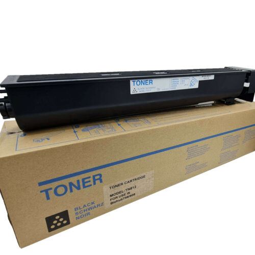 Utángyártott MINOLTA B758 TN812 Toner Bk. 40800 oldal kapacitás RZ