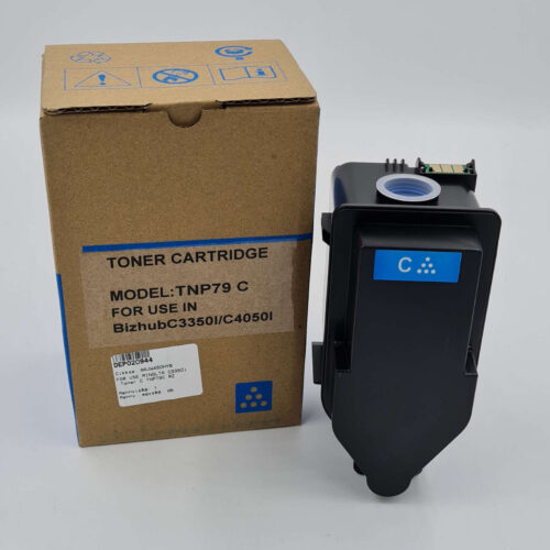 Utángyártott MINOLTA C3350i TNP79C Toner Cyan 9000 oldal kapacitás RZ