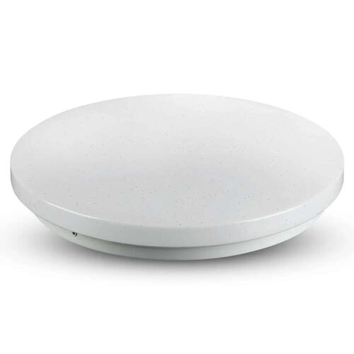 V-TAC 217606 LED mennyezeti lámpatest csillogó hatású búrával 24W...