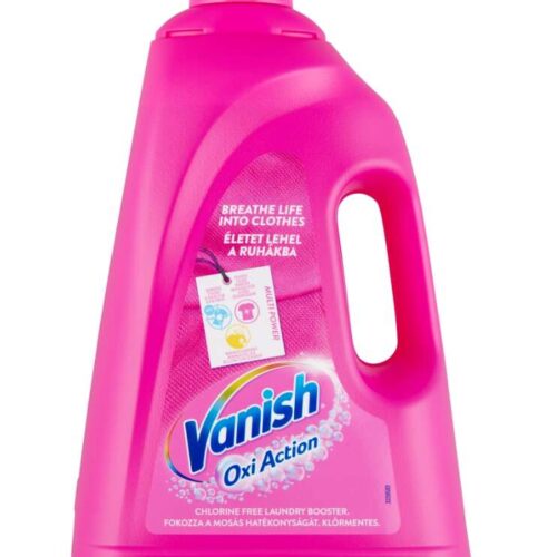 Vanish Oxi Action folyékony Folttisztító Pink 3L