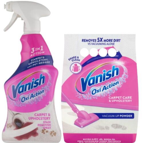 Vanish Oxi Action Szőnyeg- és kárpittisztító Csomag