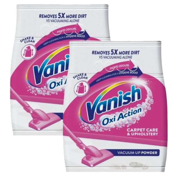 Vanish Oxi Action Szőnyegtisztító por 2x650g