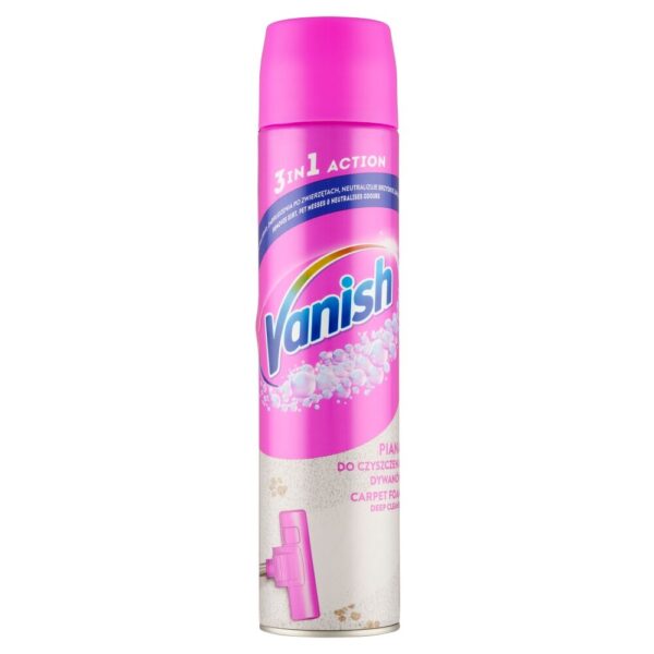 Vanish Szőnyeg és kárpittisztító hab 600ml
