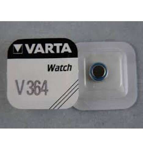 Varta V364 / SR621 / SG1 / AG1 / SR60 ezüst-oxid gombelem
