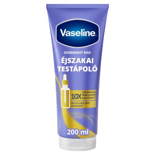 Vaseline Overnight Radiance szérumos Testápoló 200ml