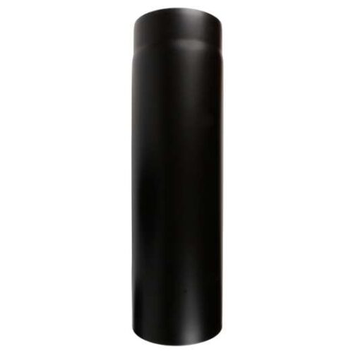 Vastag falú füstcső 130/250mm - fekete