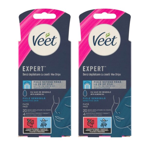 Veet Easy-Gel Hideggyanta szalagok érzékeny bőrre