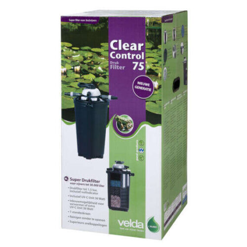 Velda Clear Control 75 nyomás alatti szűrőszett (CC75+UV-C36W+ HS...