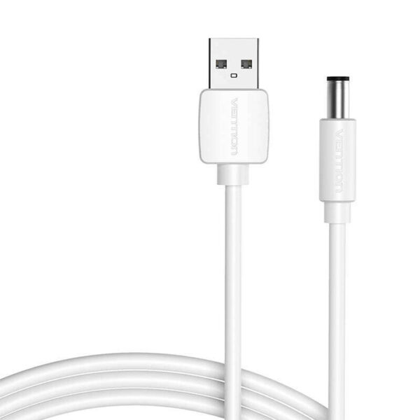Vention CEYWD USB-DC Tápkábel - 0.5m - Fehér