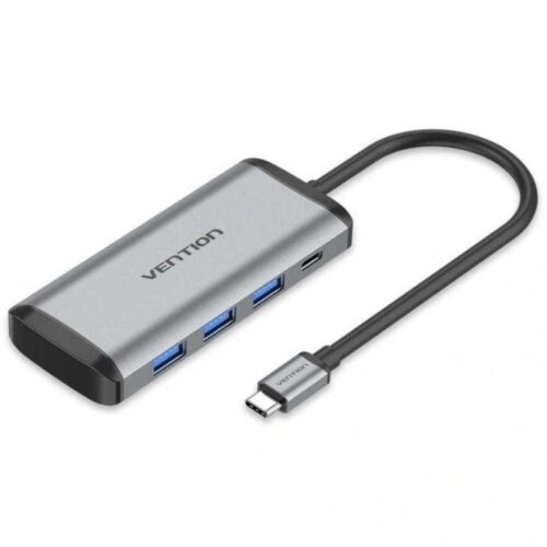 Vention TGRHB USB Type-C HUB + TF/SD olvasó (3 port)