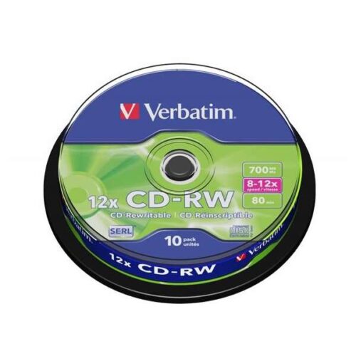 Verbatim cd-rw lemez