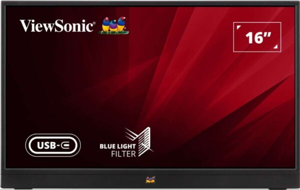 ViewSonic - VA1655 - Hordozható Monitor - 15